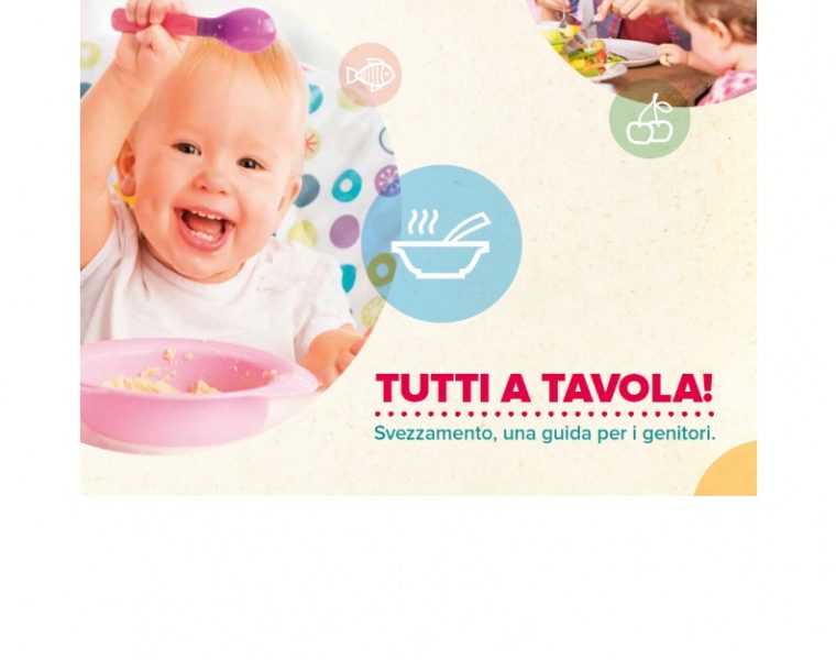 "Disponibile e scaricabile sul sito dell'Ausl Romagna "Tutti a tavola!" una guida allo svezzamento per genitori"