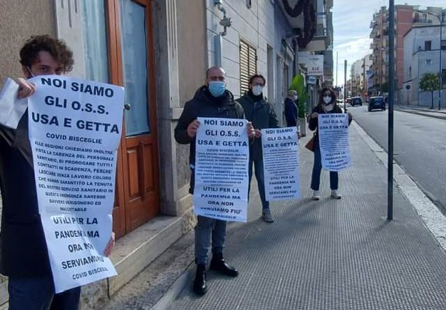 Puglia, Oss: assunti per la Pandemia e mandati a casa in piena emergenza!