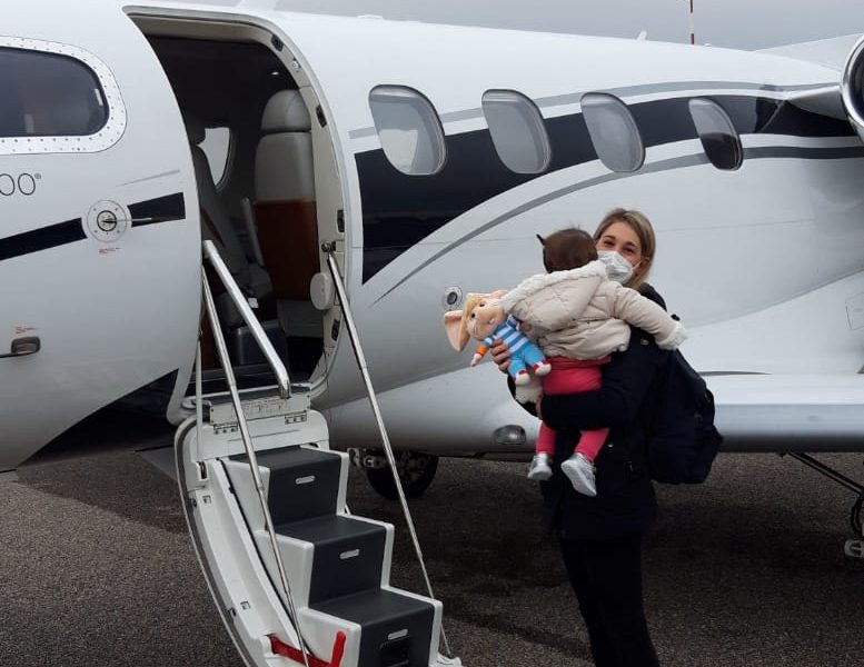 Flying Angels Foundation: Bimba padovana di 11 mesi, nata senza ghiandola del timo, vola a Londra per delicato intervento chirurgico