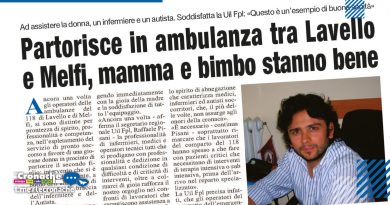 Partorisce in ambulanza tra Lavello e Melfi, mamma e bimbo stanno bene