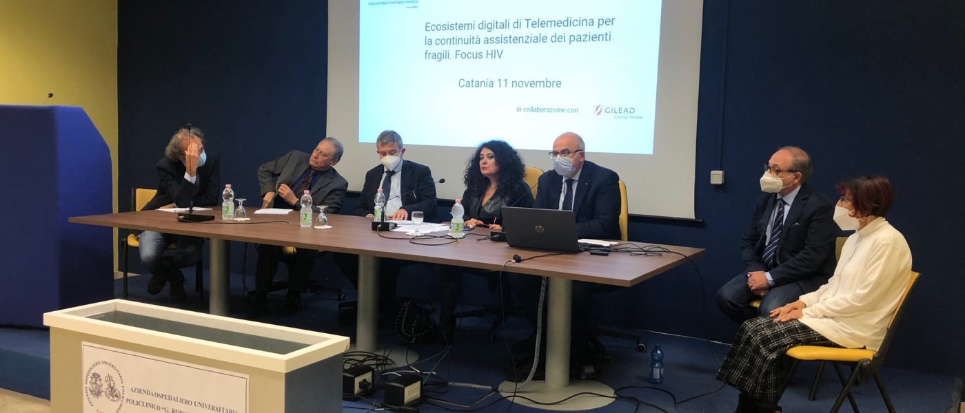 La telemedicina al servizio dei pazienti in HIV: presentato a Catania il progetto di fattibilità di una piattaforma per la continuità assistenziale