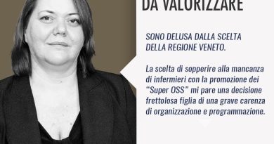 Guidolin sul Super oss "sono estremamente delusa dalla scelta del Veneto, ma non intendo  arrendermi"