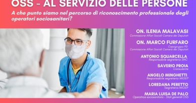 "Oss al servizio delle persone": conferenza stampa alla Camera