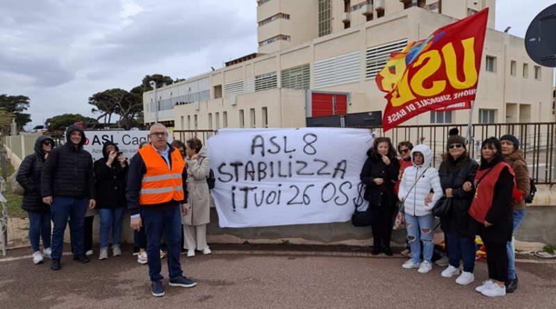 Asl Cagliari, vittoria per gli oss precari dopo mesi di lotta: saranno stabilizzati
