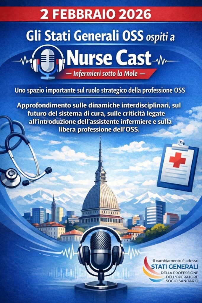 Gli Stati Generali Oss ospiti di "NurseCast - Infermieri sotto la Mole"