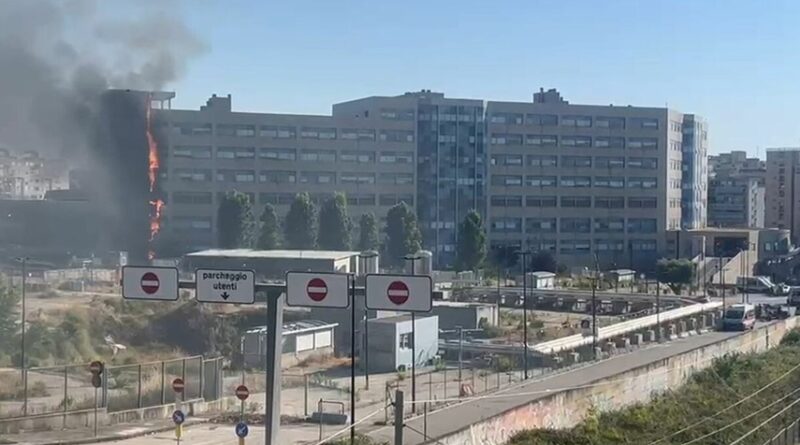 "Incendio all'Ospedale del Mare di Napoli: il coraggio silenzioso di operatori sanitari e oss ha salvato vite umane"