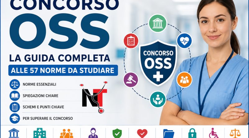 Concorso oss: le 5 norme fondamentali da conoscere prima della prova