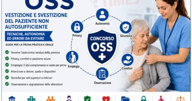Concorso oss 2026: vestizione e svestizione del paziente non autosufficiente