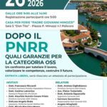 “Dopo il PNRR - Quali garanzie per la categoria OSS": convegno a Policoro (Matera) il 26 settembre