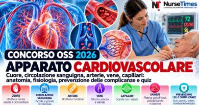 Concorso oss 2026: apparato cardiovascolare, anatomia e quiz