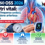 Concorso oss 2026: parametri vitali, anatomia, fisiologia e valori normali. Casi pratici e quiz per le prove